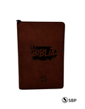 Biblia TLA con cierre – marrón oscuro
