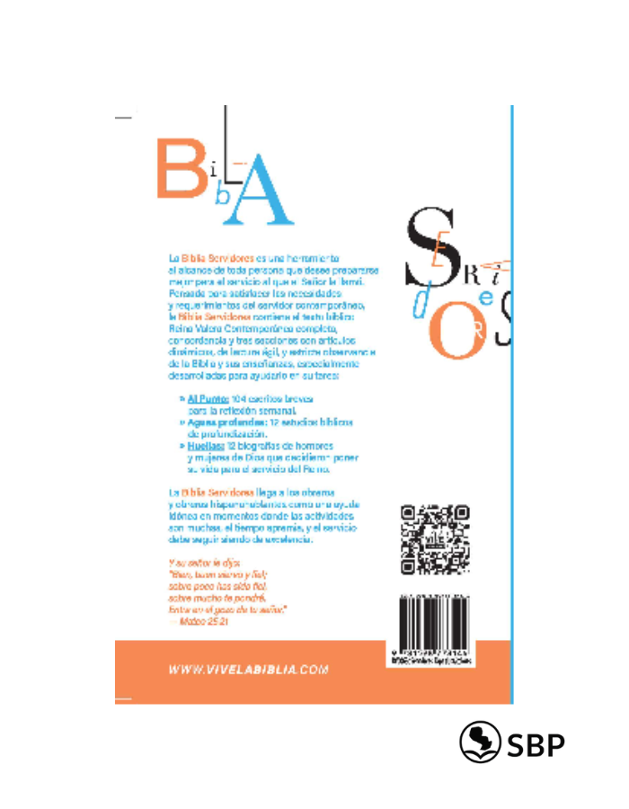 Biblia Servidores – Reina Valera Contemporánea