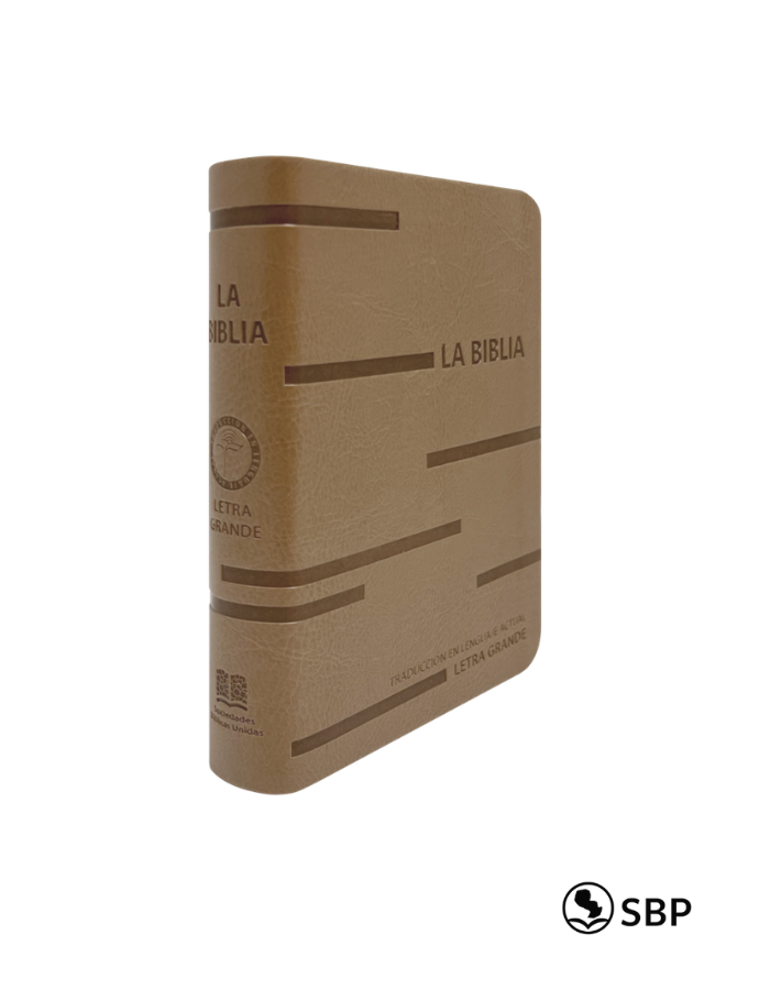 La Biblia Marrón Letra Grande – TLA