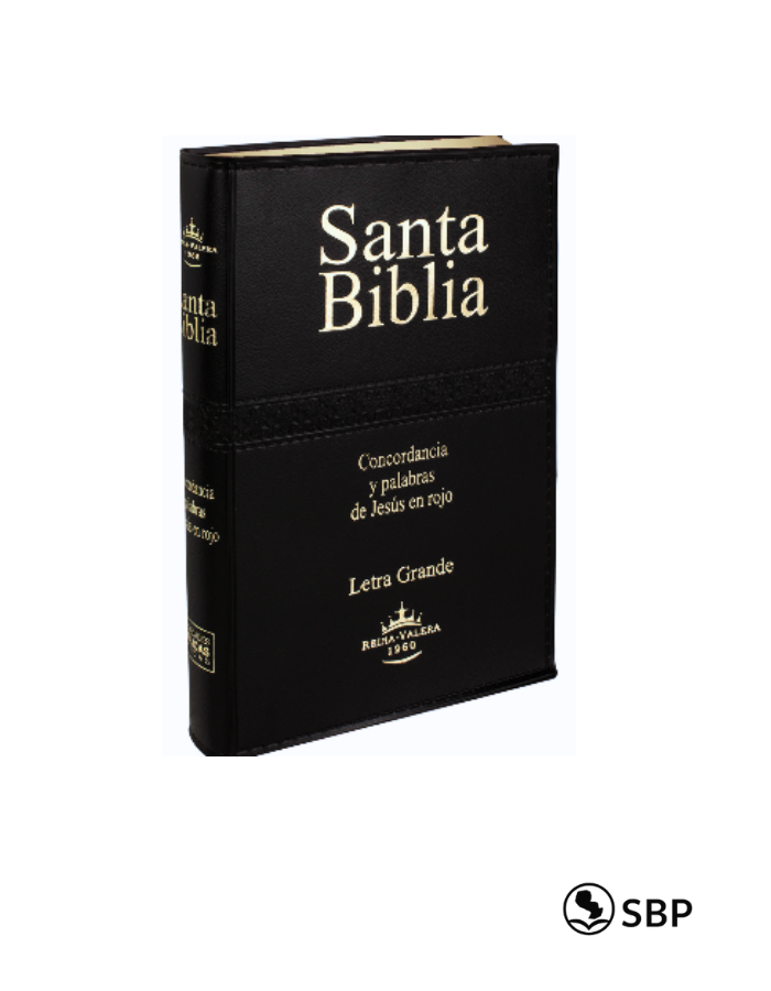 Santa Biblia Negra Letra Grande – RVR1960