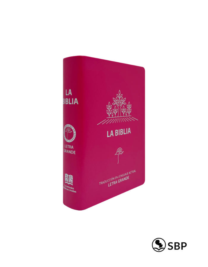 Biblia Fucsia Letra Grande - TLA - Mediana