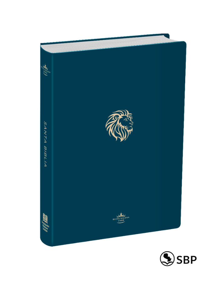 Biblia Tapa dura azul - Leon.