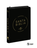 Santa Biblia RVR60 Letra Grande con Cierre – Negro