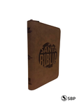 Biblia Reina Valera 1960 con cierre – Letra grande, marrón