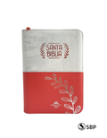 Biblia Reina Valera 1960 – Letra grande, diseño femenino con QR